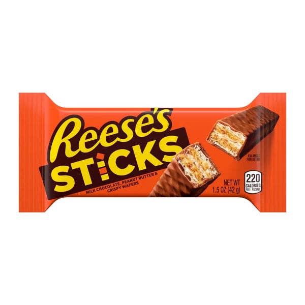 I Got Your Candy - Wholesale Chocolate Covered Sweets - Reese's Sticks 1.5oz - 20ct1