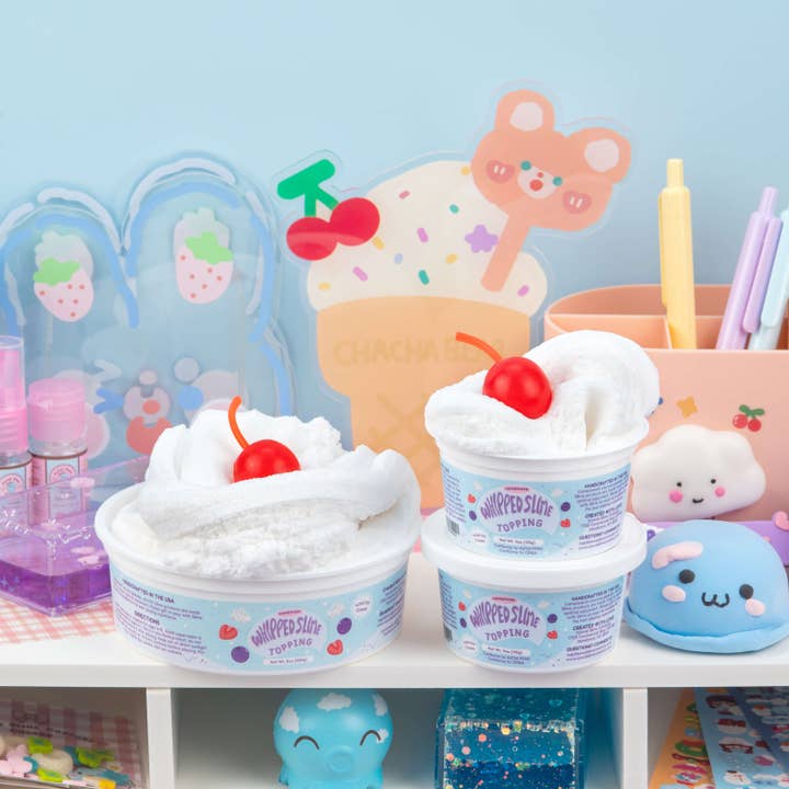 Kawaii Slime Company - Wholesale Putty/Slime - Kids - Cool & Slimey Whipped Topping 8 oz (4pcs/case)