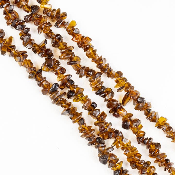 Soothing Crystals Beads - Wholesale Beads - Smokey Quartz Chip Beads Strand, Crystal Uncut Beads 6