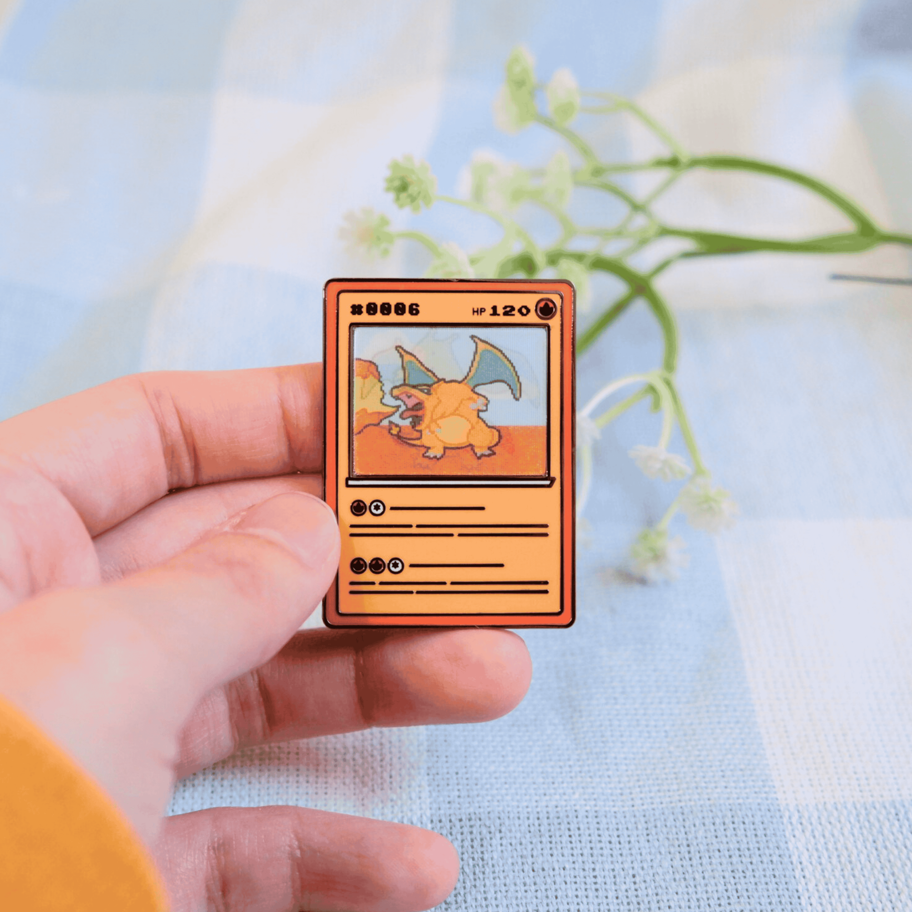 byUme Co. - Wholesale Lapel Pin/Button - Ditto Poke Card Lenticular Pin0