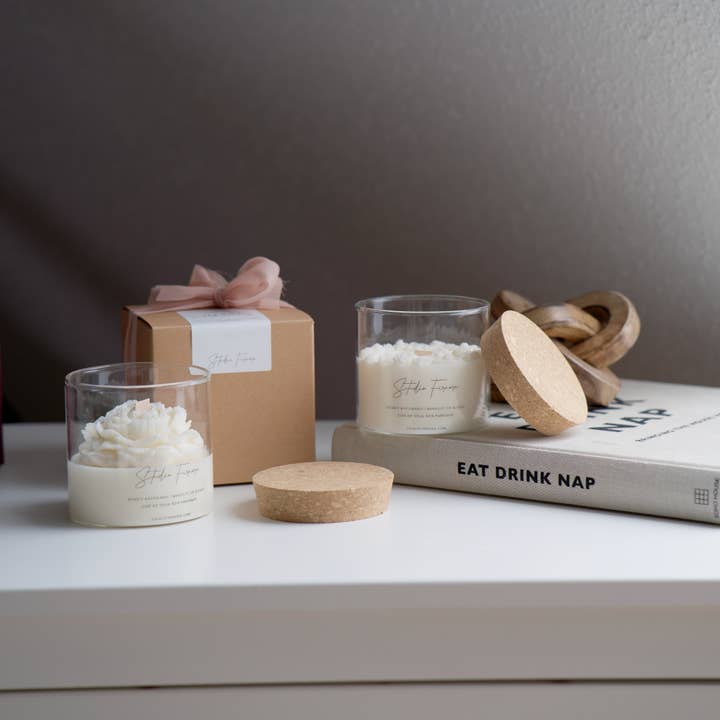 Studio Firaora - Wholesale Jar/Filled Candle - ODE FLOWER Candle - soy wax4