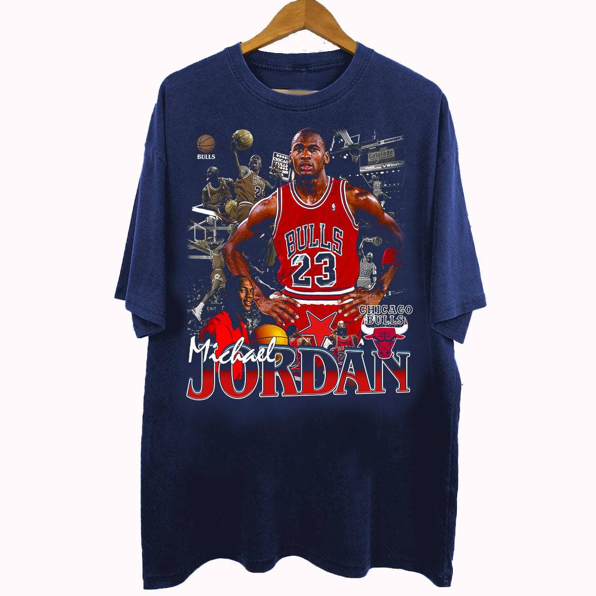 TheKingShirt - Wholesale Graphic Sweatshirt - Women's - Vintage 90s Michael Jordan Basketball Unisex T-Shirt2