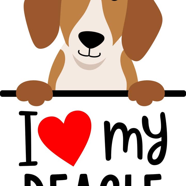Beagle Decorative Kitchen Towel for wholesale by Bully Bows