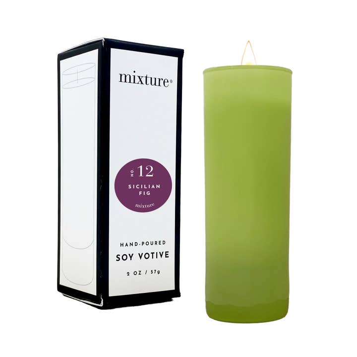 Mixture Home - Wholesale Votive Candle - 2 oz Lime Votive2