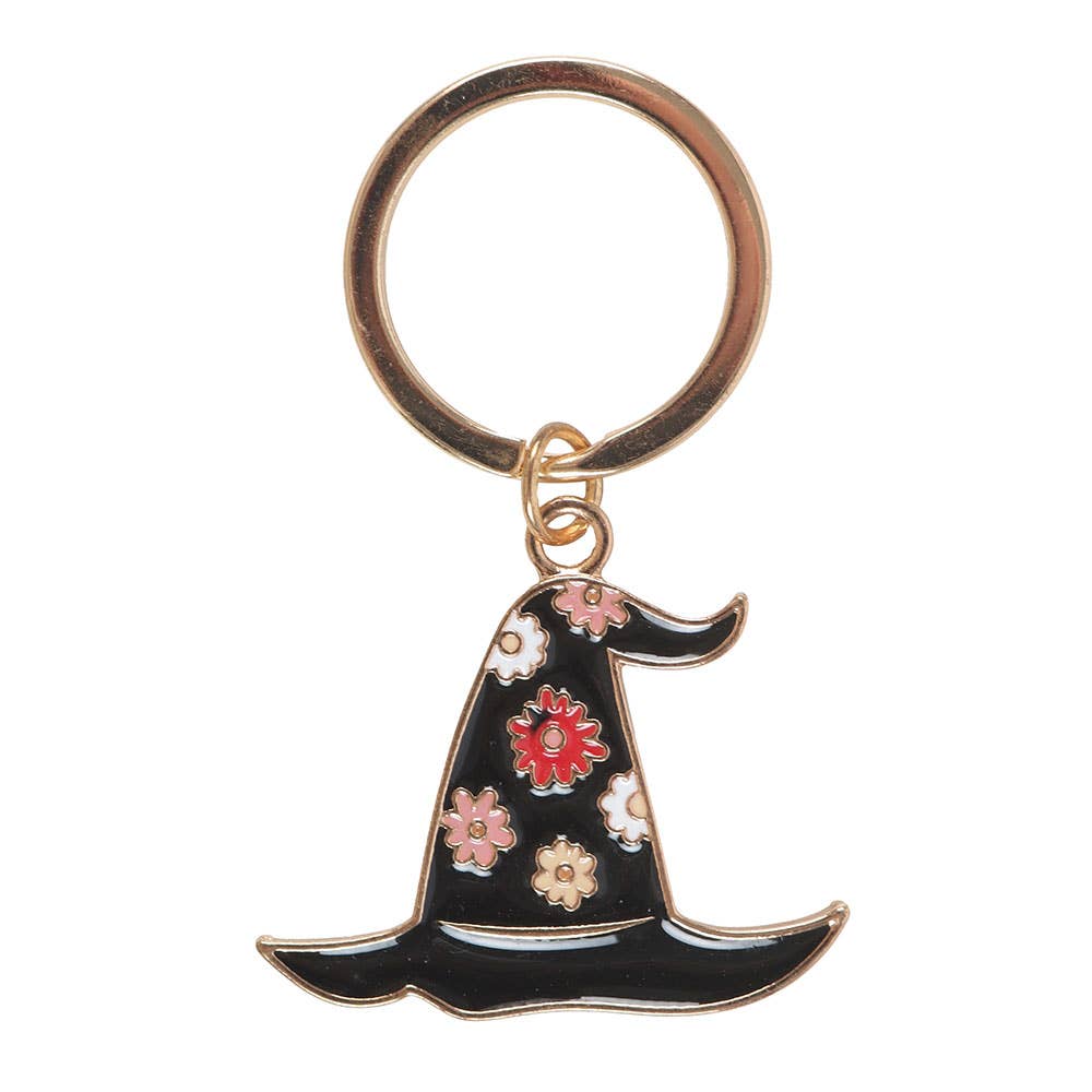 Something Different Wholesale – wholesale Keychain – Women's – Spooky Babe Halloween Witch Hat Keyring1