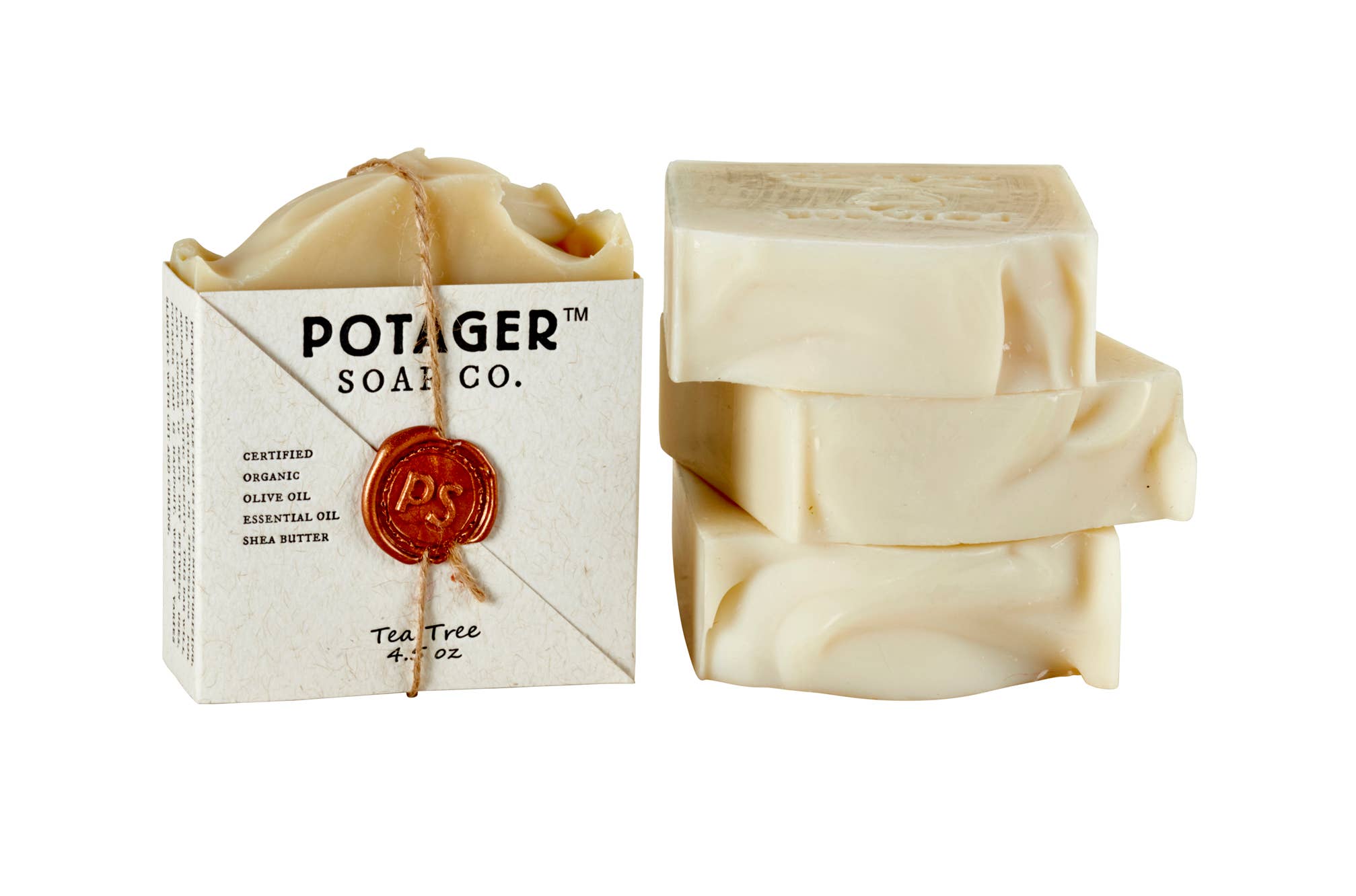 Potager Soap Company - Wholesale Bar Soap - Tea Tree Soap | Wrapped – Fresh, Bold & Gift-Ready