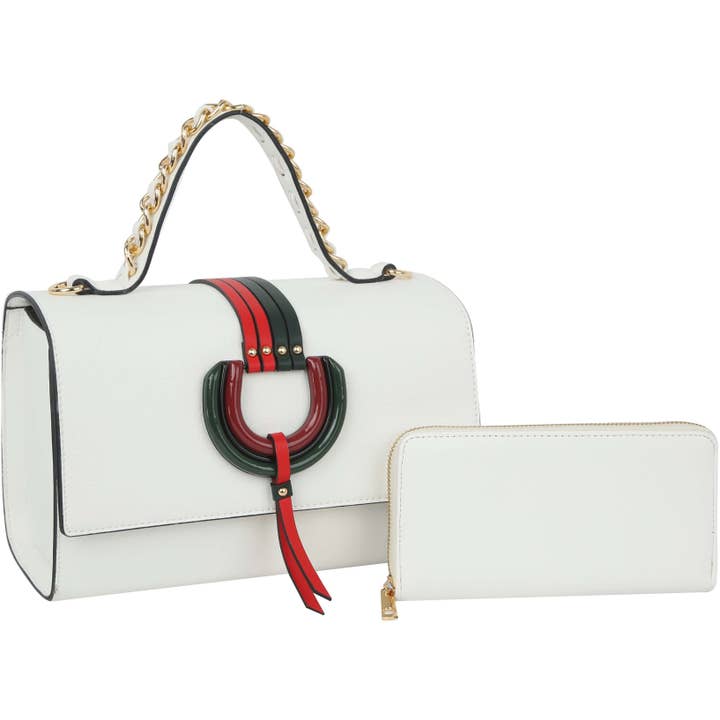 Handbag Factory Corp - Wholesale Top Handle Bag - Women's - Top Handle handBag 2pcs set wallet30