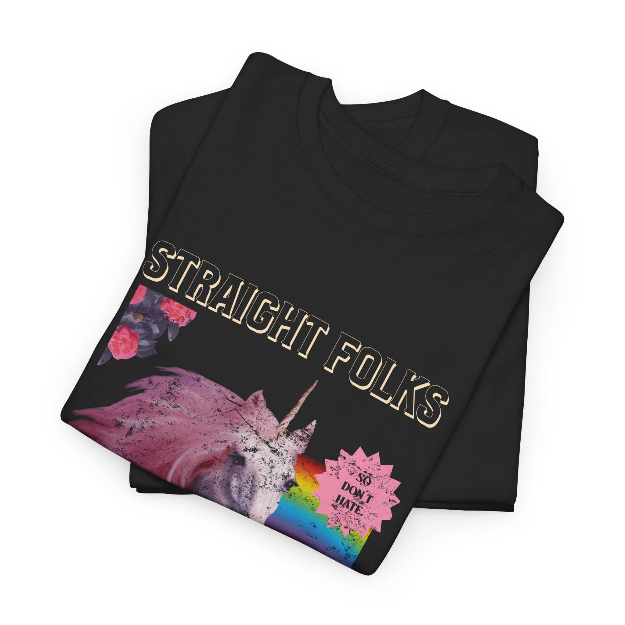 Kennidi Co. - Wholesale Screen Printed T-Shirt - Unisex - Straight Folks Make Trans Babies3