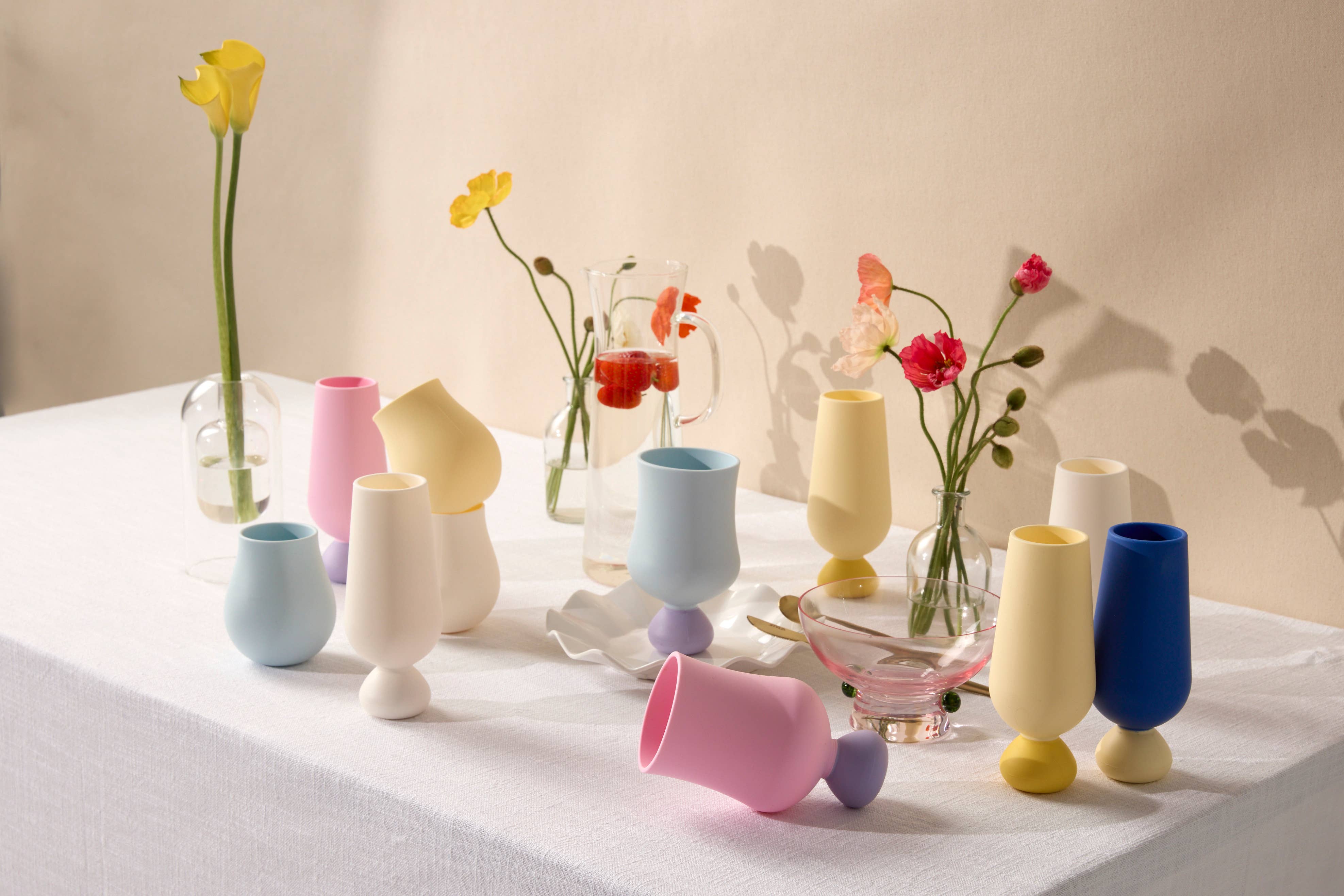 STYLD. – wholesale Drinking glass/cup – Bubble Gin Cup Set | Unbreakable Silicone 13