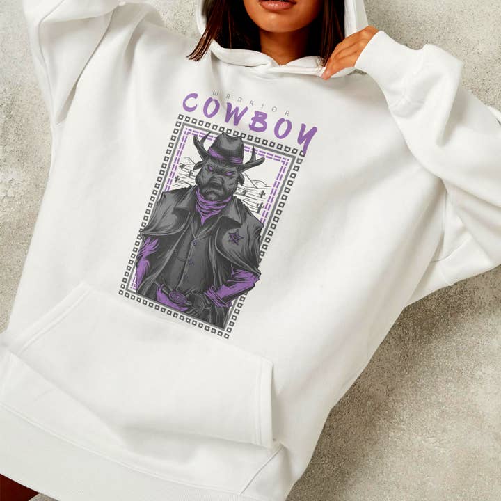 Youth Hoodie Cowboy for wholesale by Emogifts