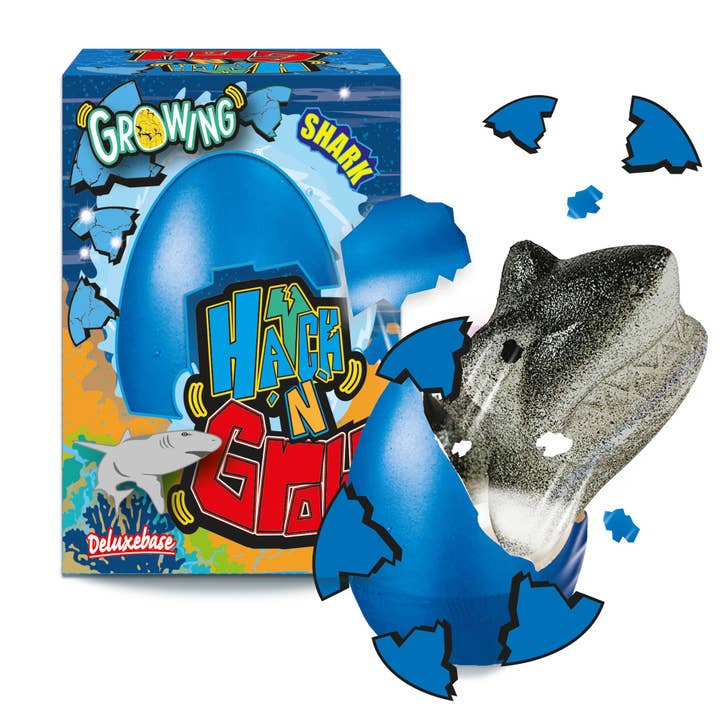 Deluxebase - Wholesale Classic Toy - Kids - Mini Hatch 'N' Grow - Shark Hatching Egg Toy