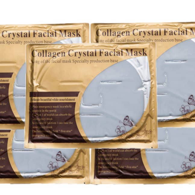 My Wholesale Warehouse - Wholesale Skincare face mask - Global Hyaluronic White Collagen Face Masks1