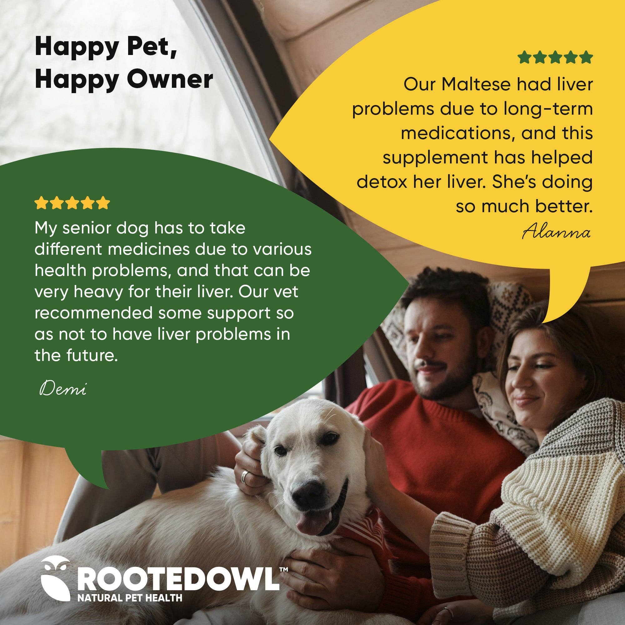 Rooted Owl® Natural Pet Health - Wholesale Pet Supplement - Dog - Liver Support6