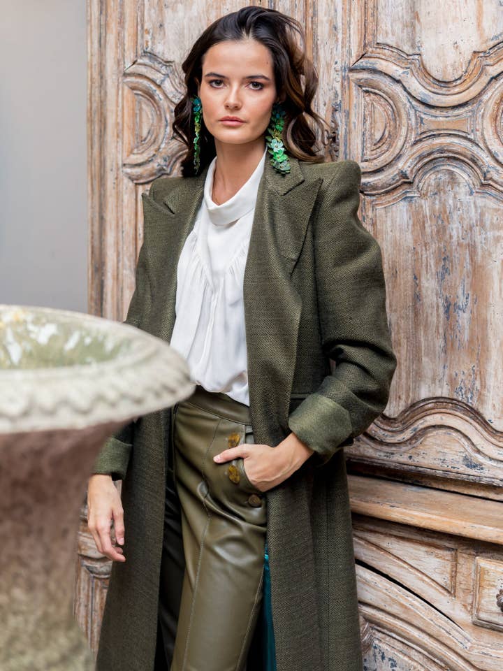 LONGA CHAQUETA SARANDON por atacado de Charlotte Blaz