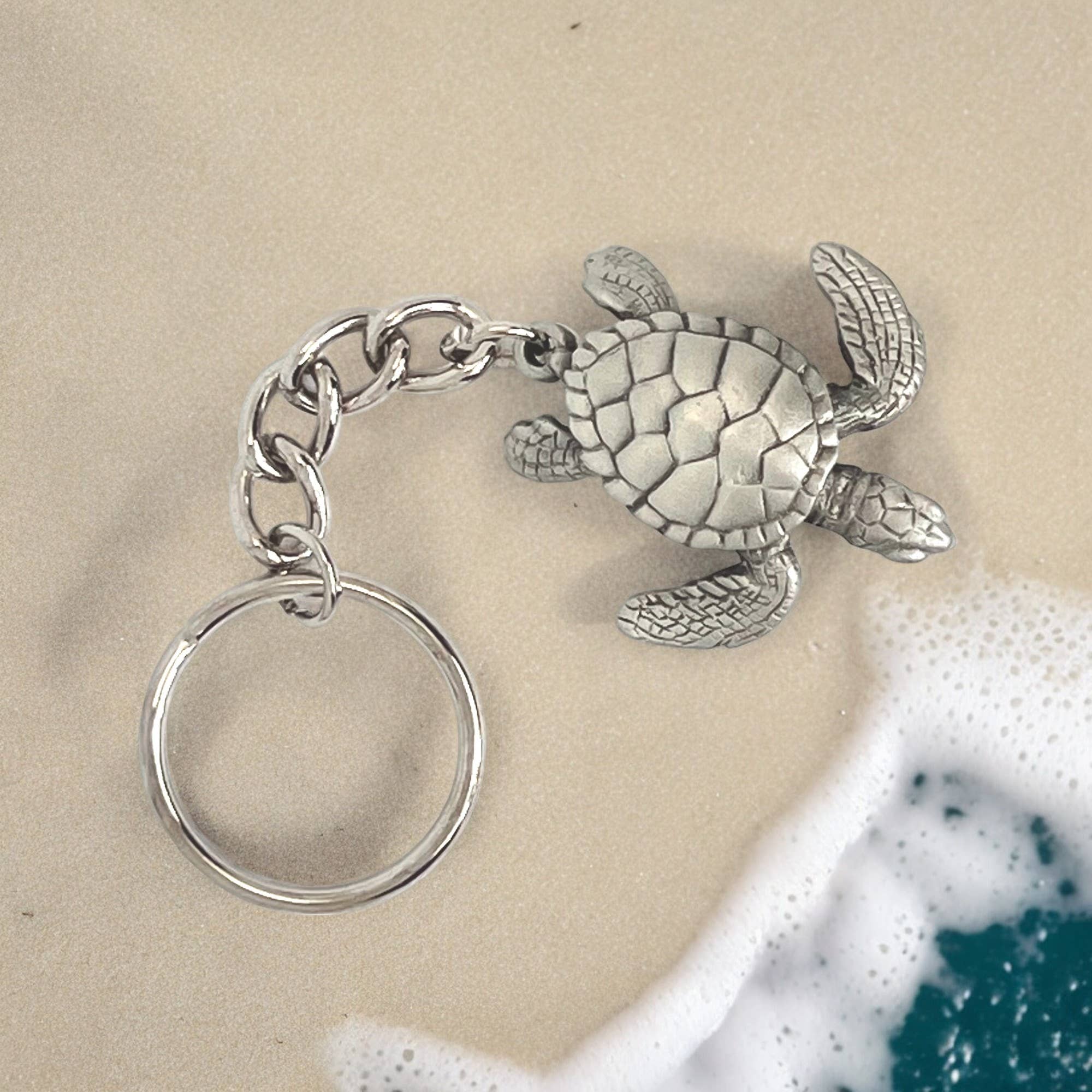 Big Blue by Roland St John - Wholesale Keychain - Unisex - Sea Turtle Keychain, Turtle Key Ring, Gifts for Ocean Lovers11