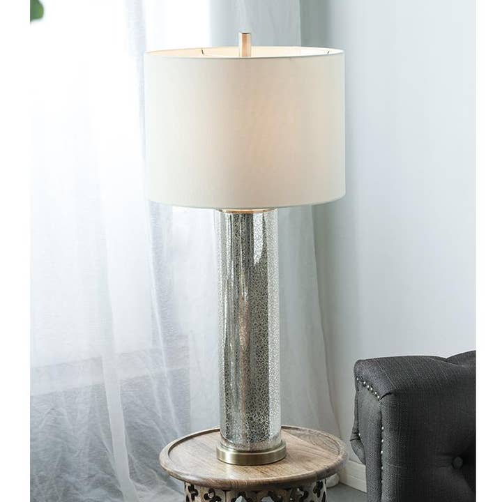 16x16x35" Gold Mirrored Glass Table Lamp - White/Gold and other Purchase Wholesale bulkhead wall lamp. Free Returns & Net 60 Terms on Faire trending on Faire.