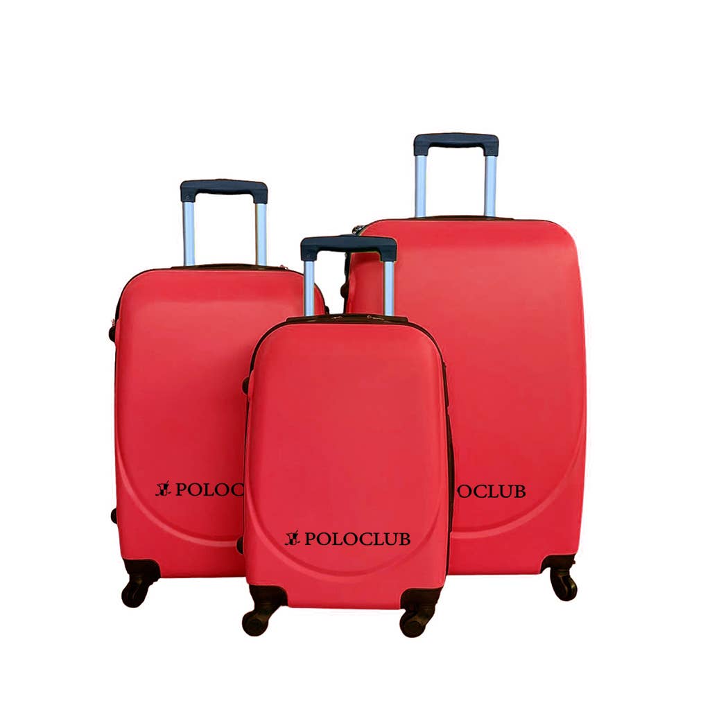 ALBAsrls - Wholesale Luggage - POLOCLUB 3-piece trolley set6