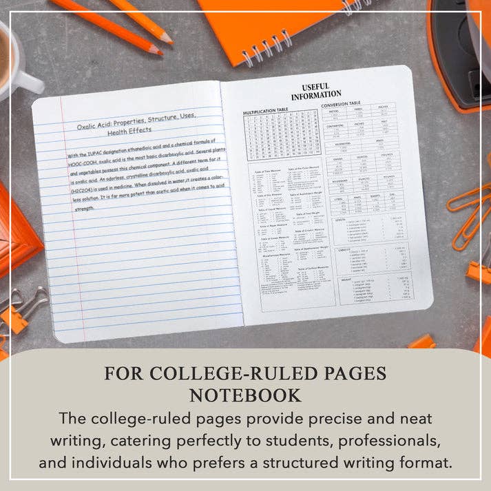 Three Leaf Products - Venta al por mayor Cuadernos - Tres hojas 100 hojas, cuaderno de composición, CR (paquete de 48)4