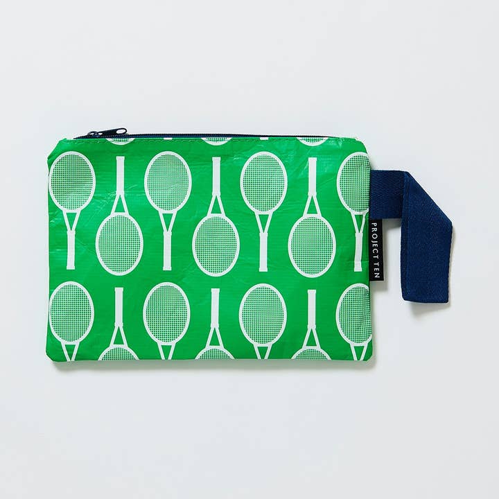 Tennis Mini Zip Pouch for wholesale by Project Ten Pty Ltd