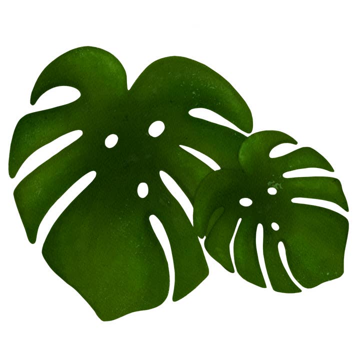 Monstera Plant Pals Sticker for wholesale by Tiny Plant Market