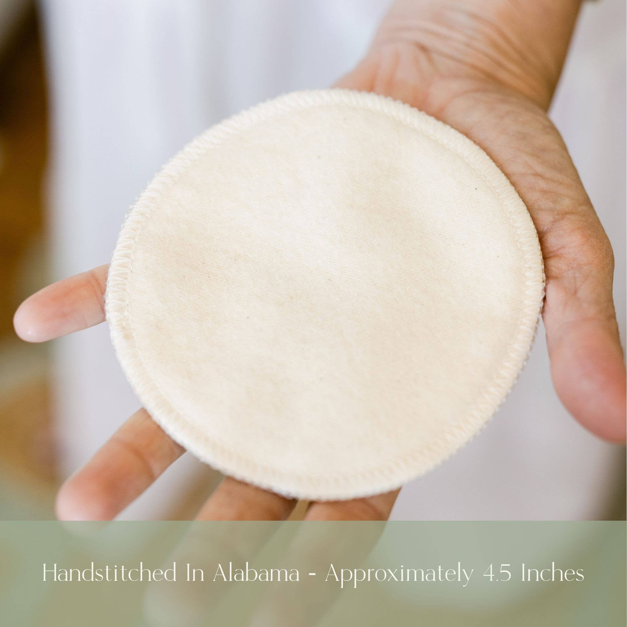 NuAngel - Wholesale Nursing Pillow/Pad - Maternity - NuAngel 100% Natural Cotton Washable Nursing Pads, 4 ct.5