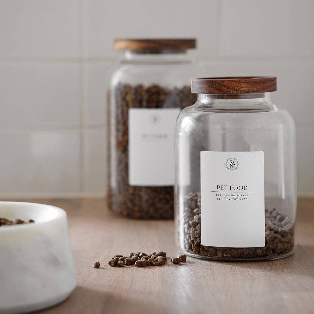 So At Nature - Venta al por mayor Comedero - Gatos y perros - Contenedor de vidrio para comida de mascotas - So At Nature8