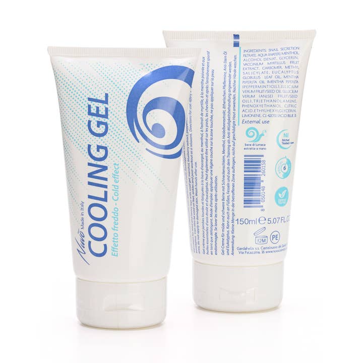 Nuvò Cosmetic – wholesale Fotkräm – Kall gel tunga ben vrister fötter 150ml