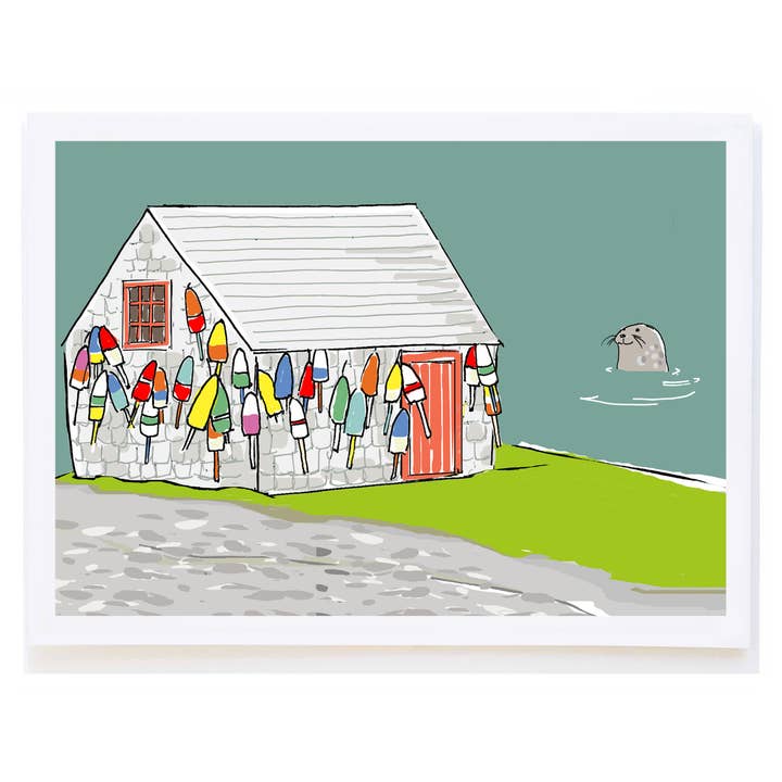 Cabane de bouée pour la vente par mollyOcards