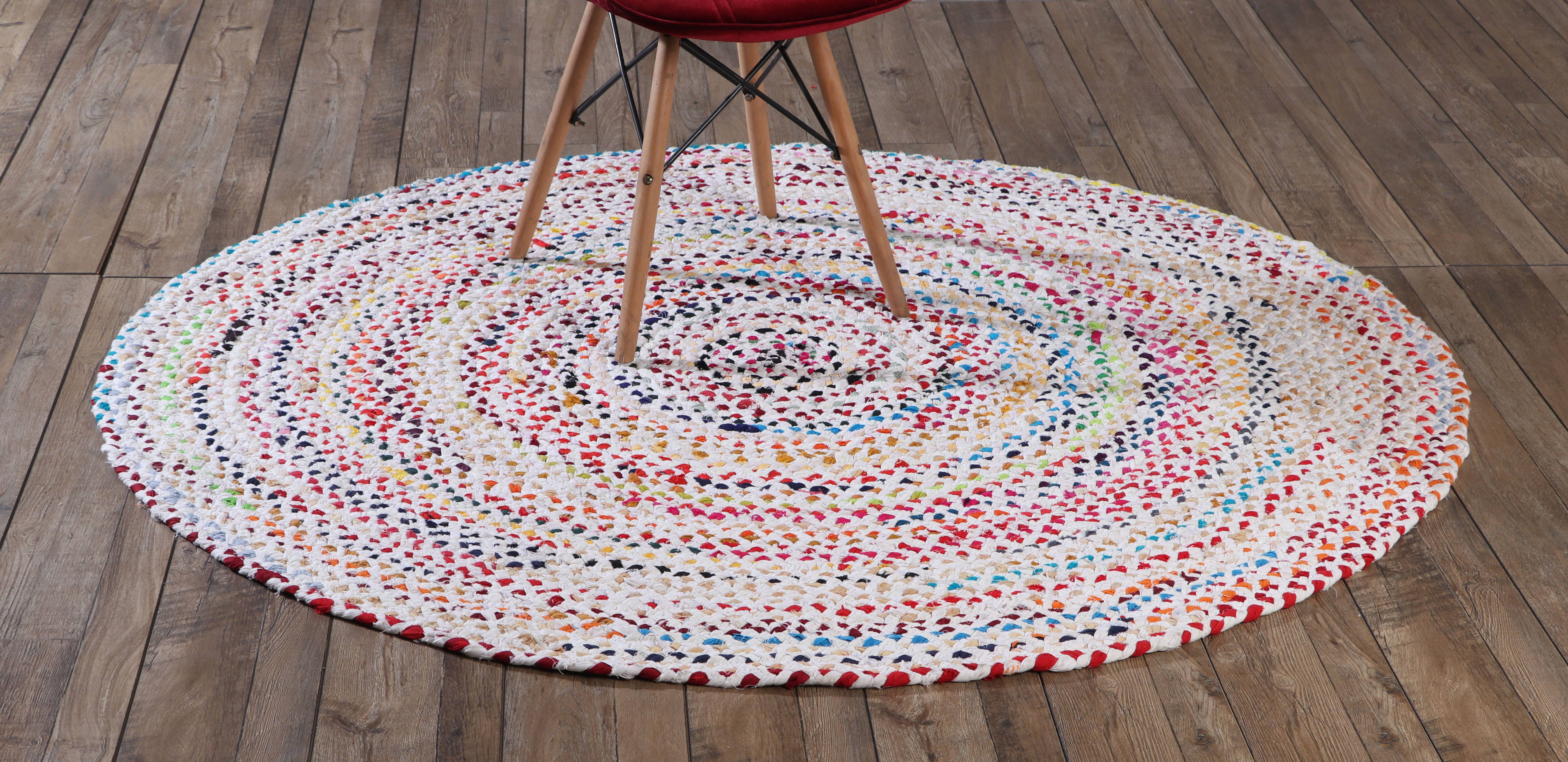 COZY HOMES COLLECTION - Wholesale Area Rug - Chindi Rug Area Rag Home Decor Bohemian Indian Carpet Floor7