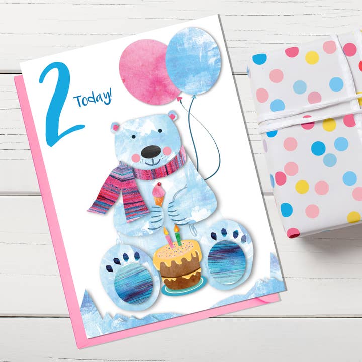 Polar Bear Birthday Card for wholesale by Rocket 68
