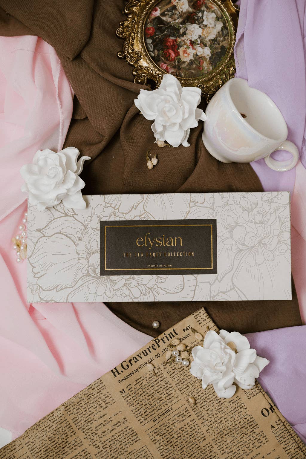 Elysian Parfum – Großhandel Parfüm-Geschenkset – Die Tea Party Kollektion Band 1 - Reise-Set