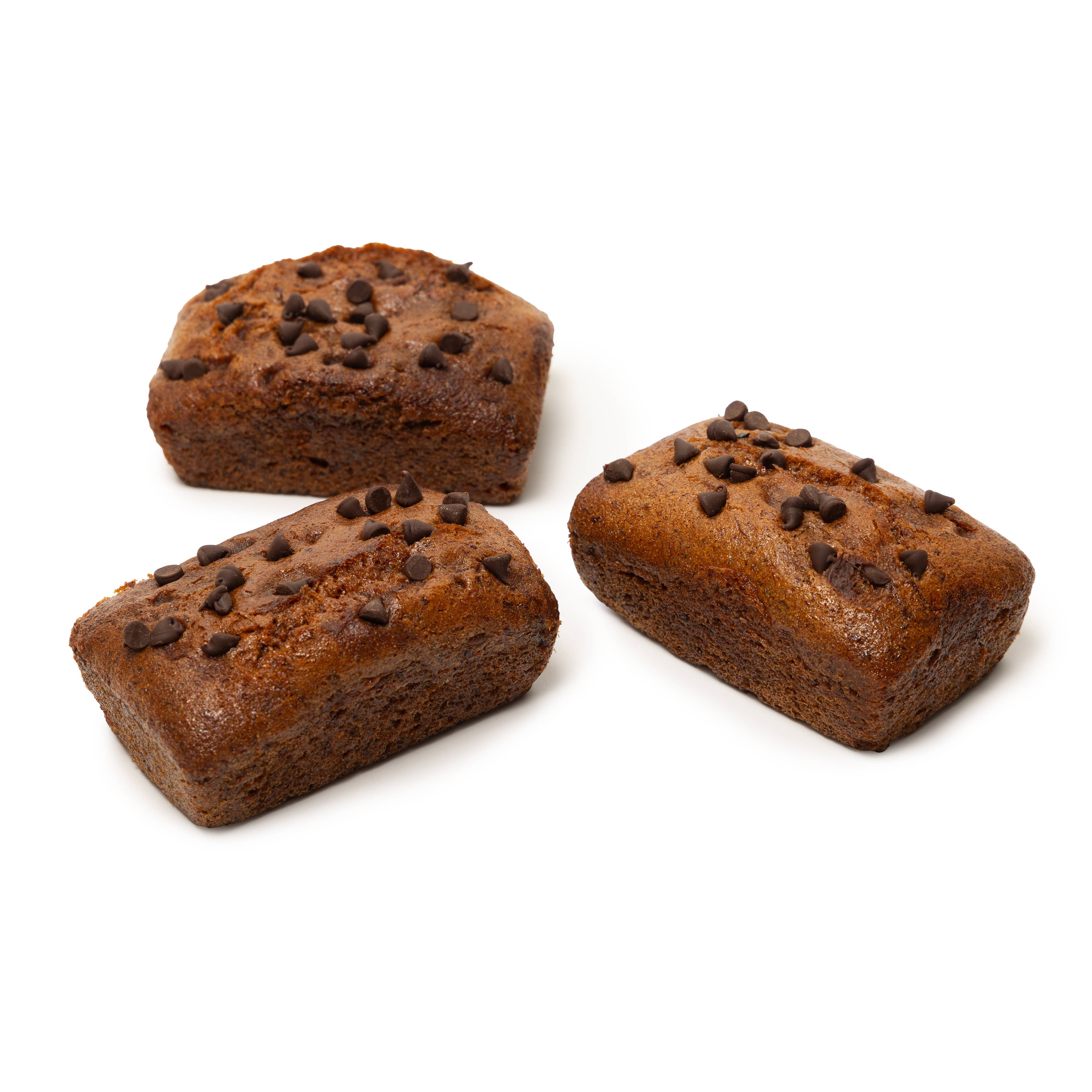 Sans Bakery, LLC - Wholesale Cake - Gluten Free Vegan Banana Chocolate Chip Bread0