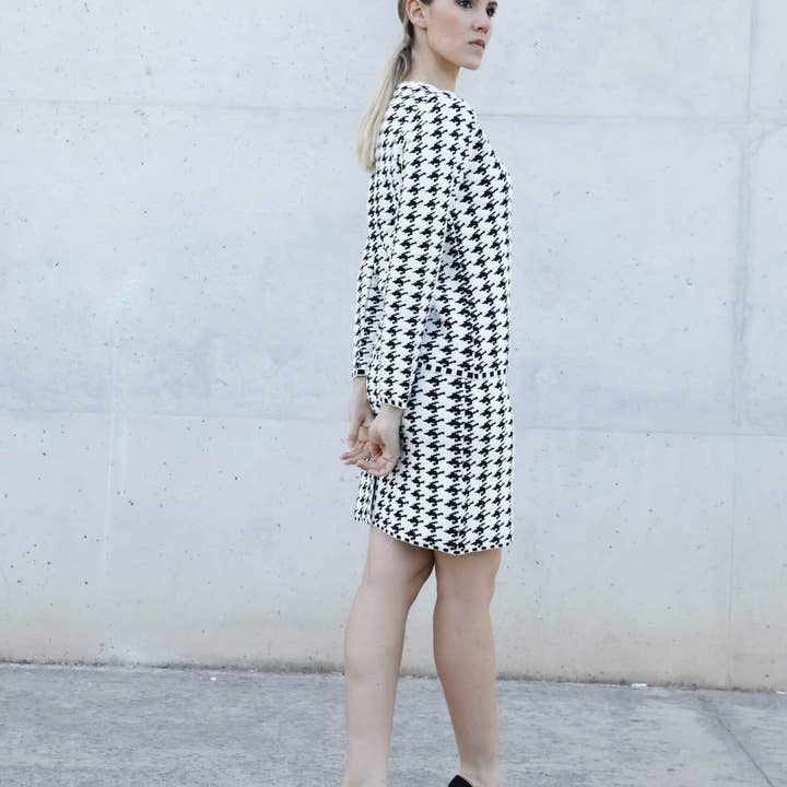 Potenciano Group SL - Wholesale Skirt - Women's - Nilo Houndstooth Skirt - MONDELO by Potenciano20