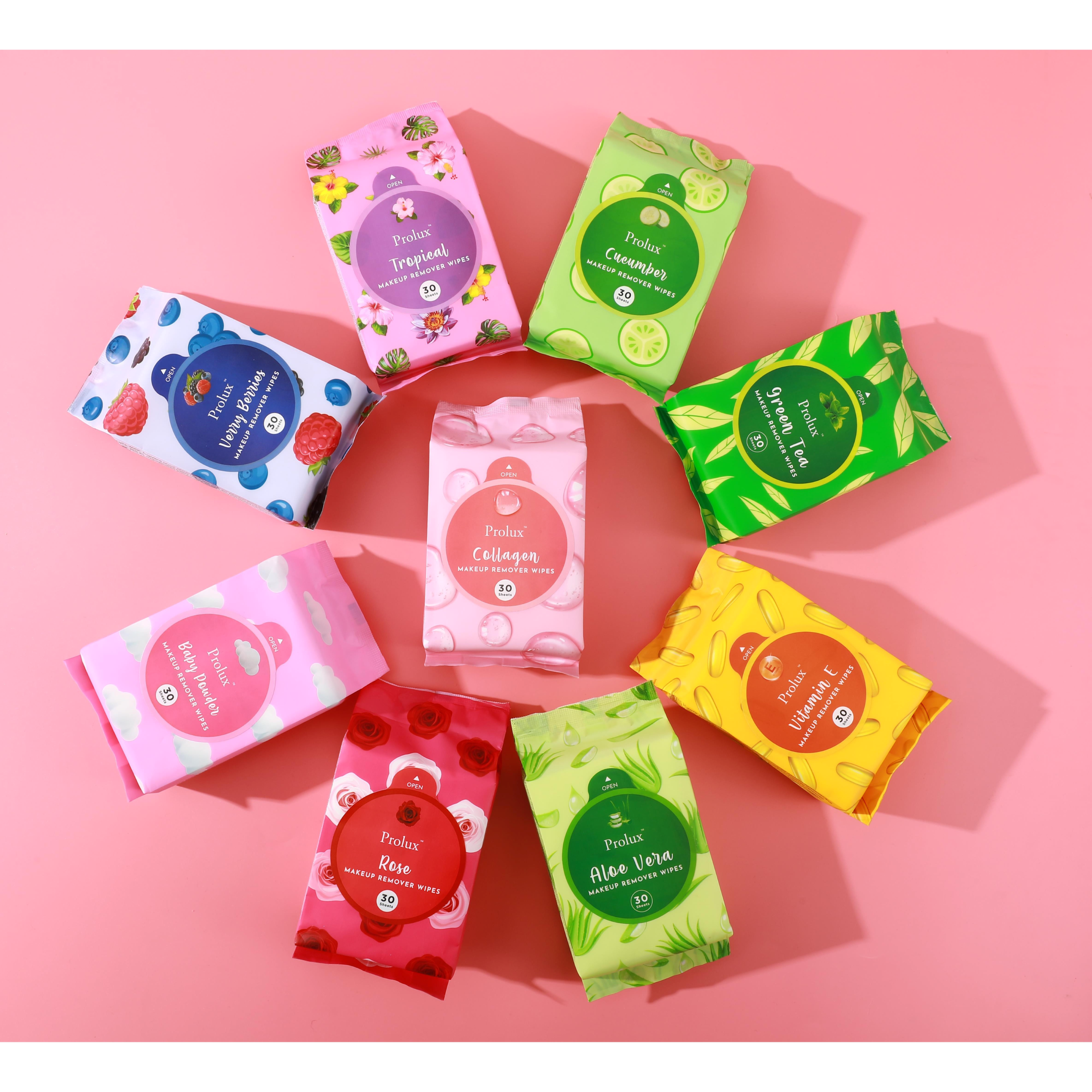 Efon International Corp. - Wholesale Makeup Remover - Makeup Remover Wipes - Available in 18 Refreshing Scents36