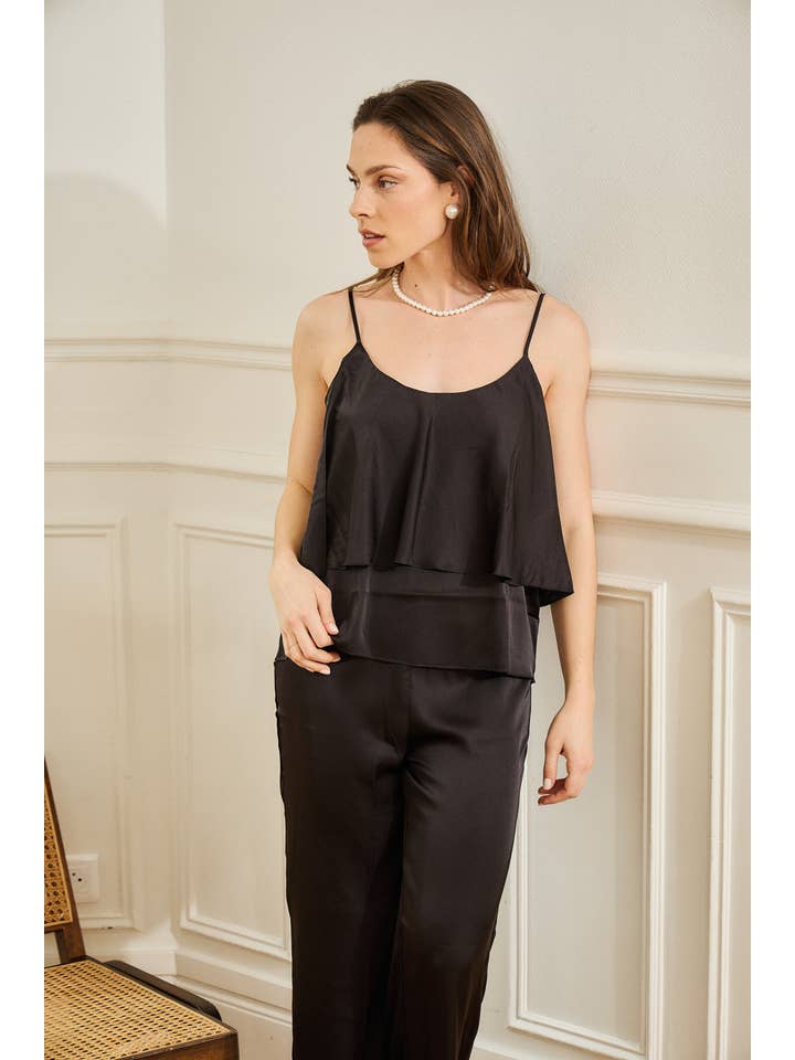 SUNTEX - Wholesale Chemise - Women's - 2-piece pajama set with stylish pants4