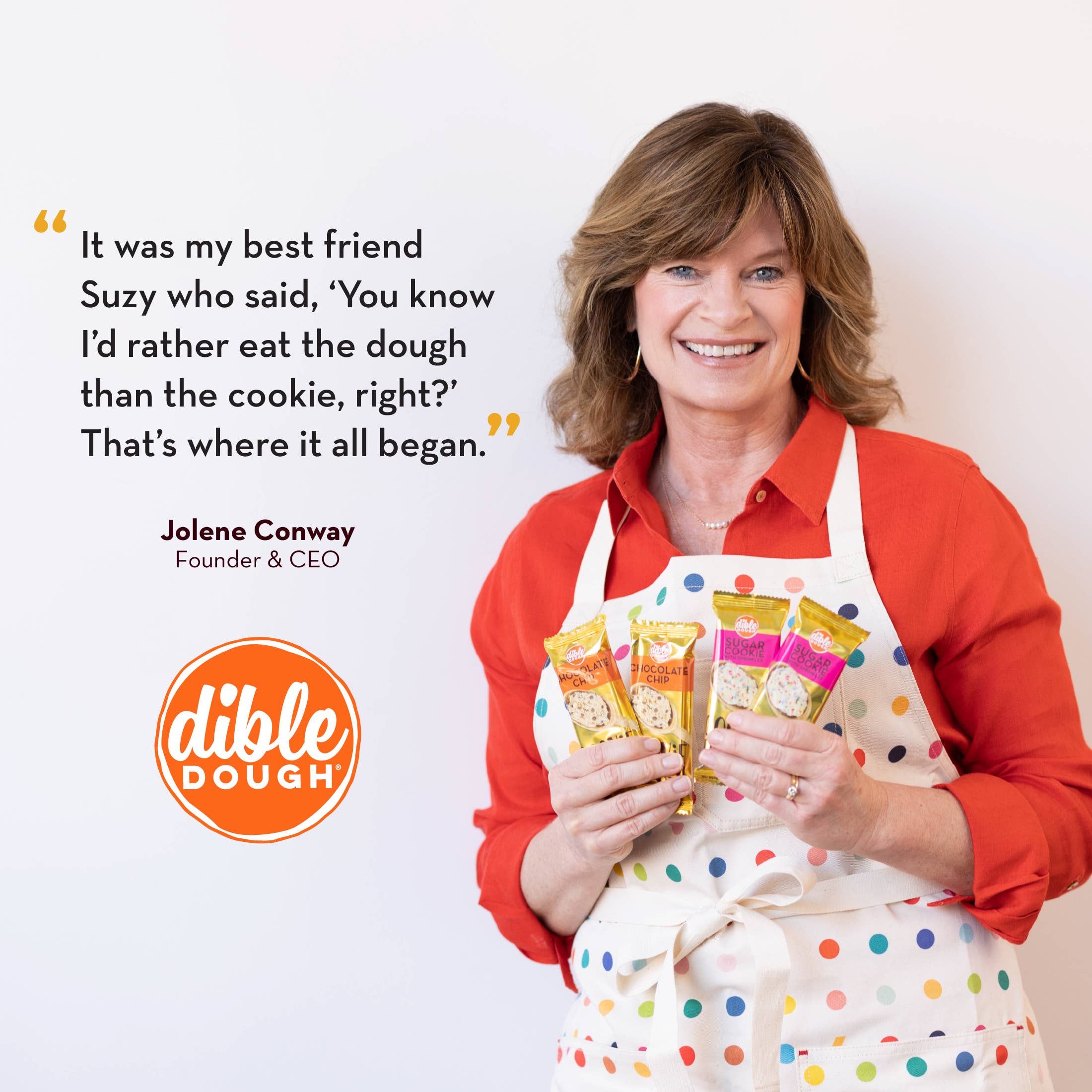 Dible Dough, LLC - Wholesale Cookie Mix - Peanut Butter with Chocolate Chips Cookie Dough Bar2