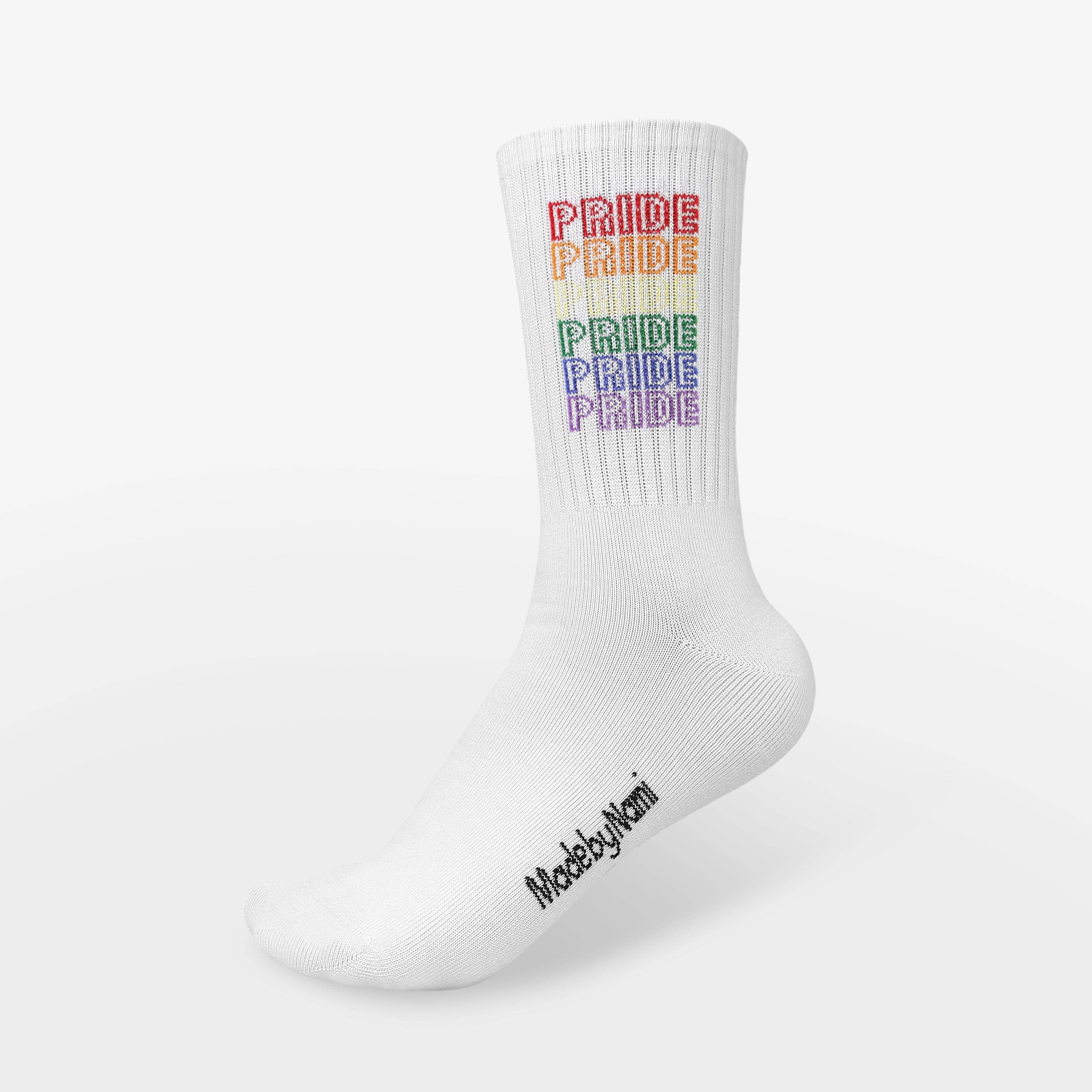 Made By Nami - Vendita all'ingrosso Calzini - Unisex - Set da 3 calzini con stampa arcobaleno3