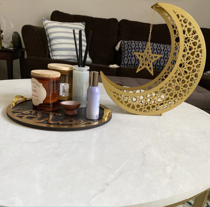 benjashop – wholesale Candle holder – Metal Ramadan Crescent Set of 23