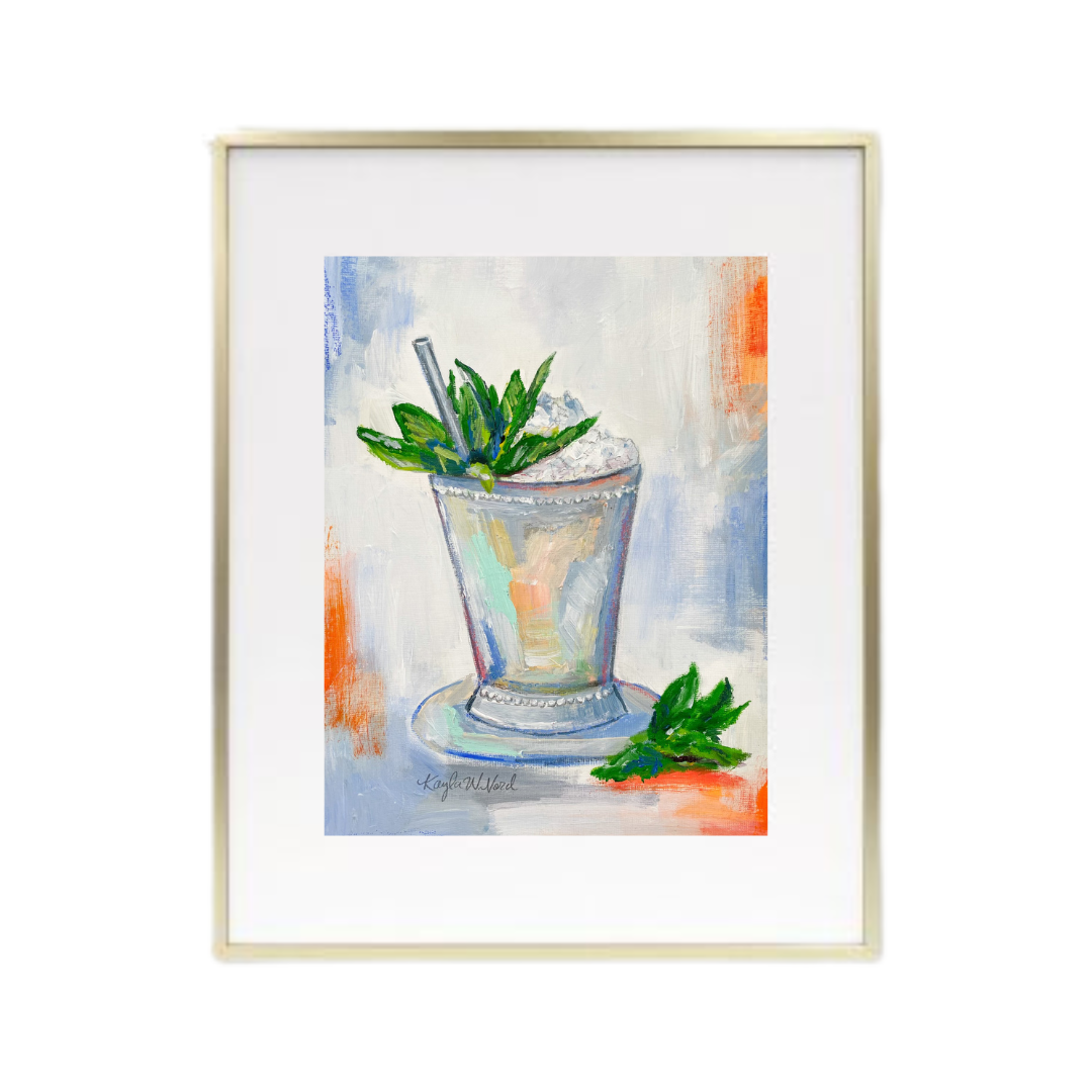Kayla Weber Art - Wholesale Art Print - "Mint Julep" (PRINT)0