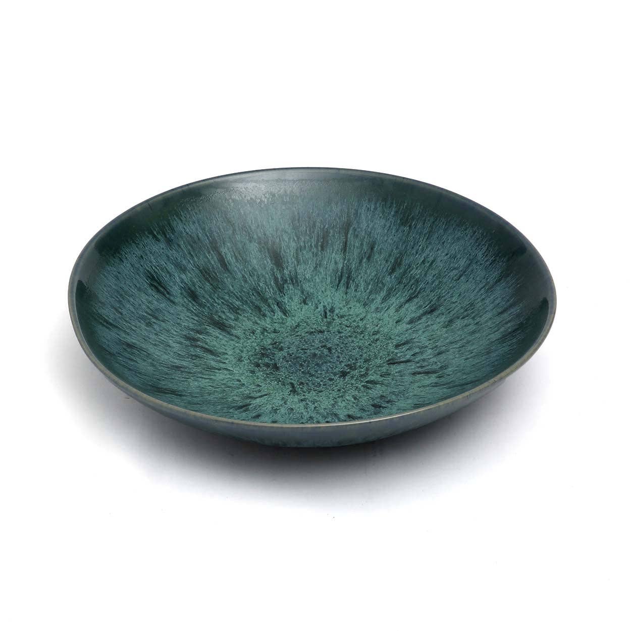 Bazar Bizar Living - Wholesale Dinner Plate - The Aqua Pasta Plate1