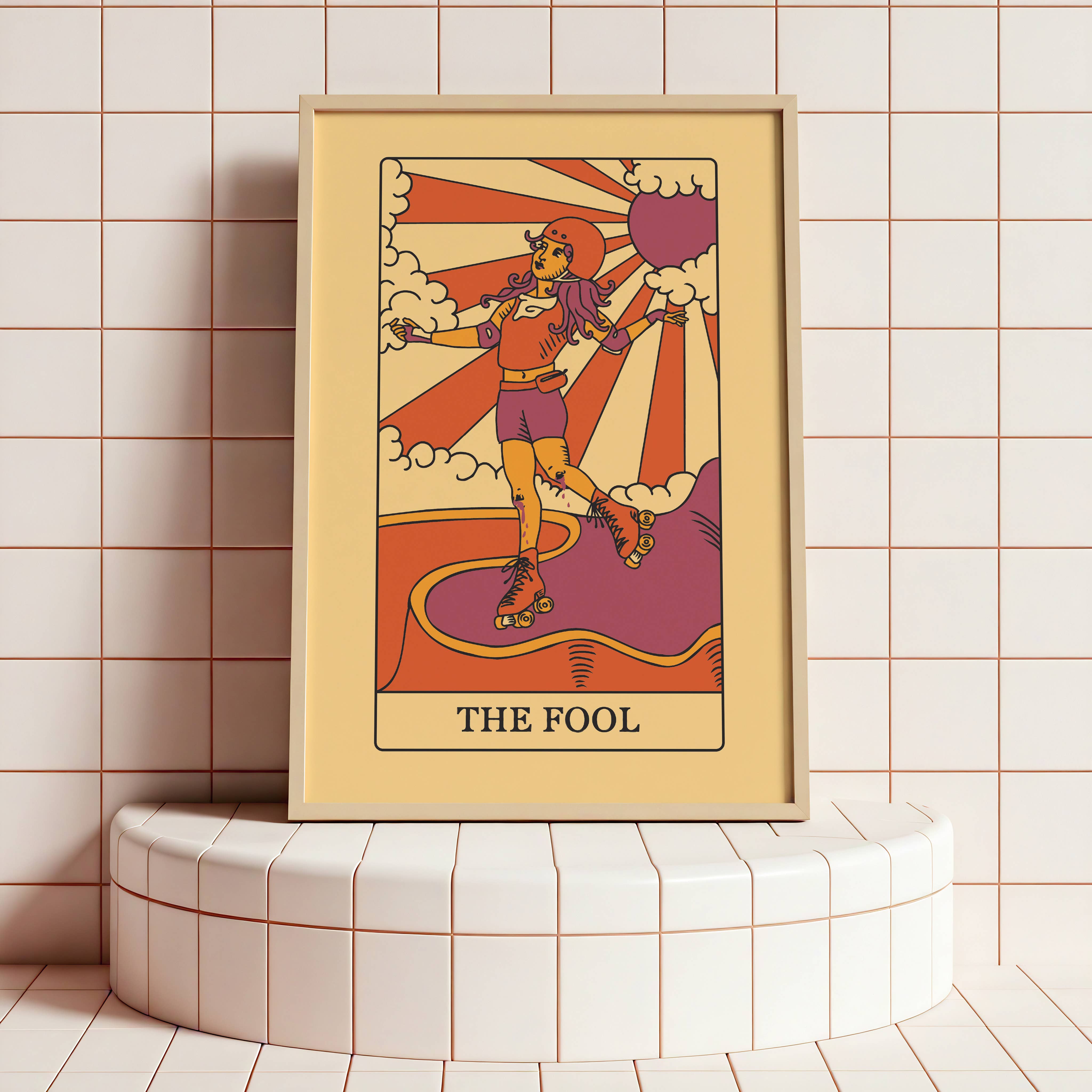 Create & Skate Factory - Vendita all'ingrosso Tarocchi - Stampa artistica The Fool7