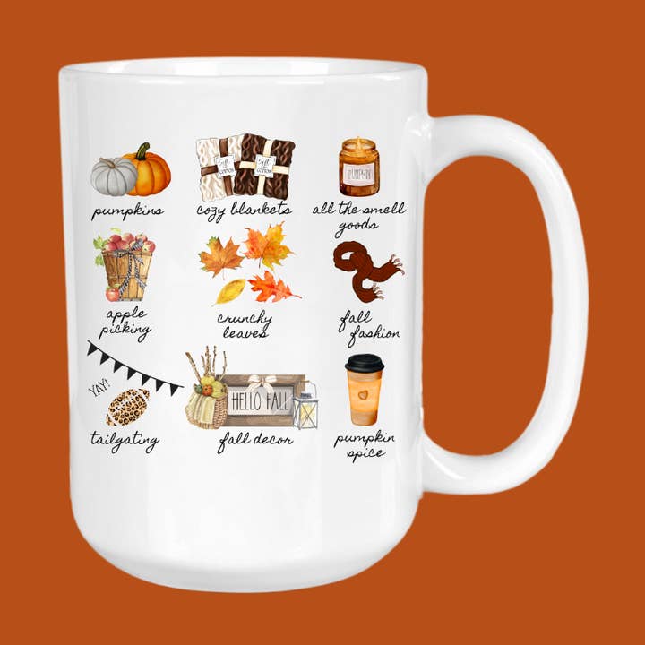 Épice de citrouille, bougies d'automne, temps d'octobre, tasse à café pour la vente par GirlySips