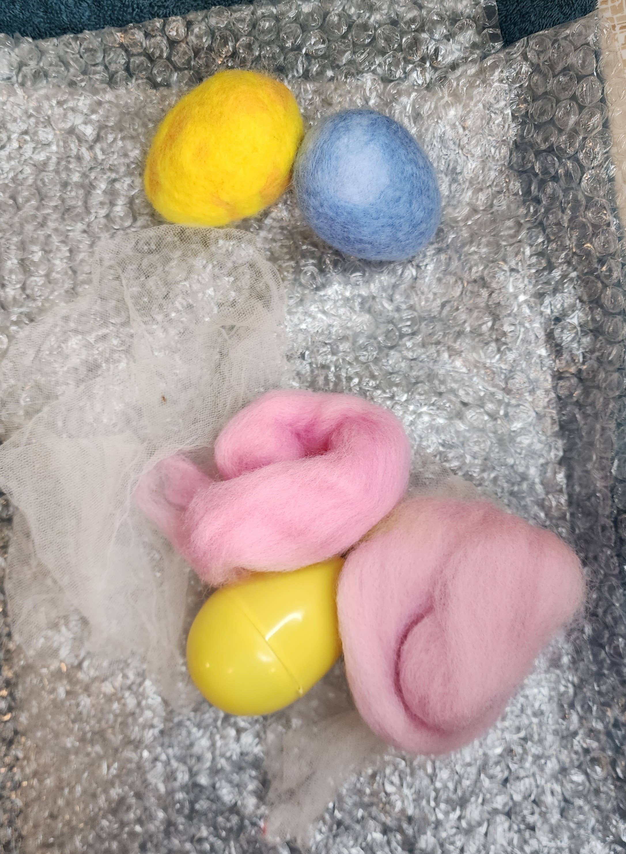 Coastal Felting - Wholesale DIY craft kit - Learn to felt a Hollow Easter Egg Kit, DIY Craft Kit1
