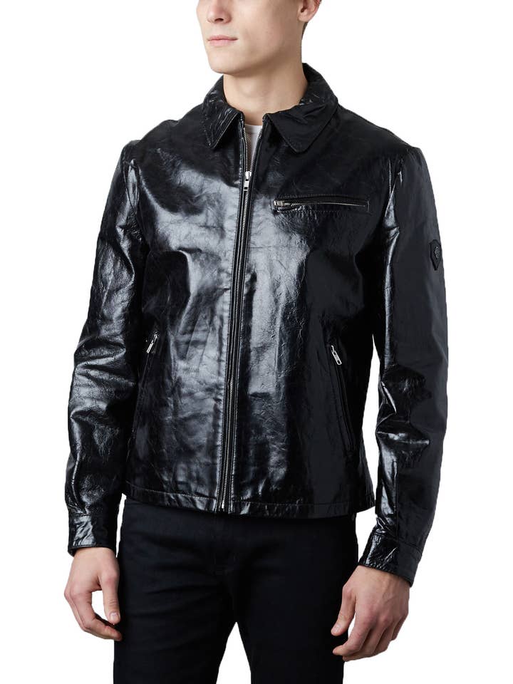 The Lud – wholesale Leather jacket – Men′s – Slim Fit Leather Jacket