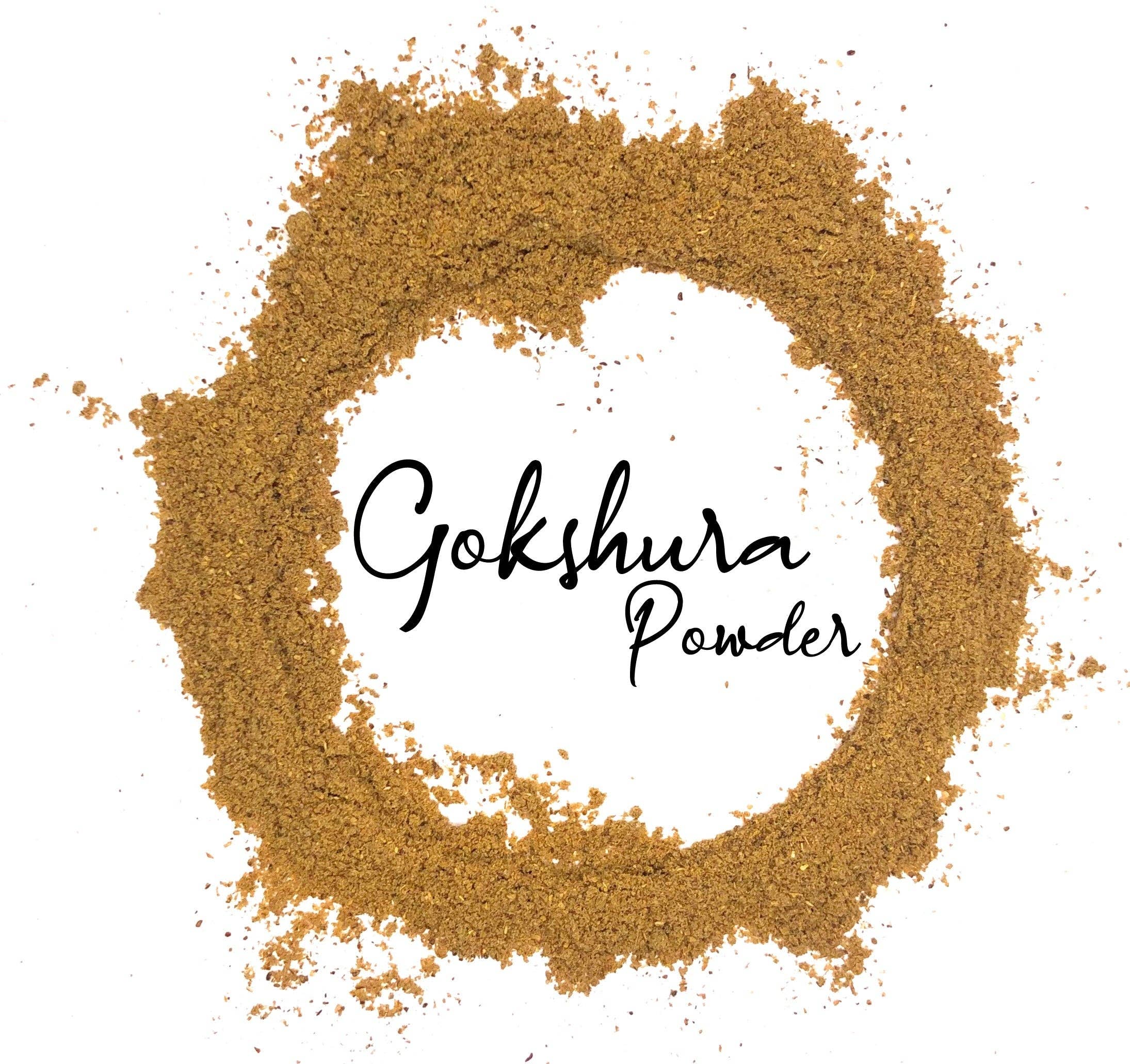 Komal Herbals, Inc - Wholesale Protein/Superfood Powder - Wholesale Spices & Herbs - Gokshura Powder, Organic - 1lb(454g) Bag1