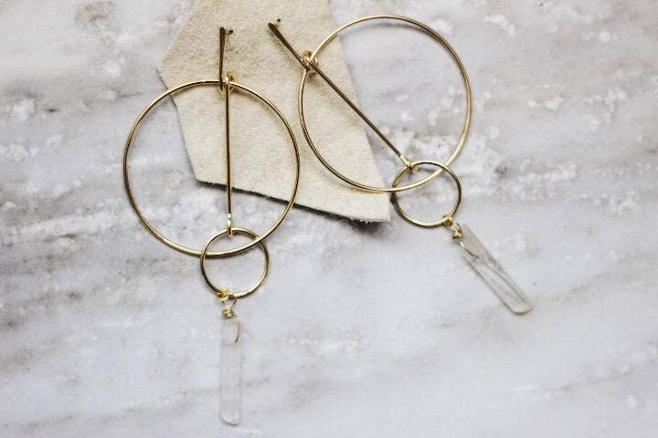 Bittersweet - Vente Boucles d'oreilles pendantes - Créoles Bloom With Grace 3