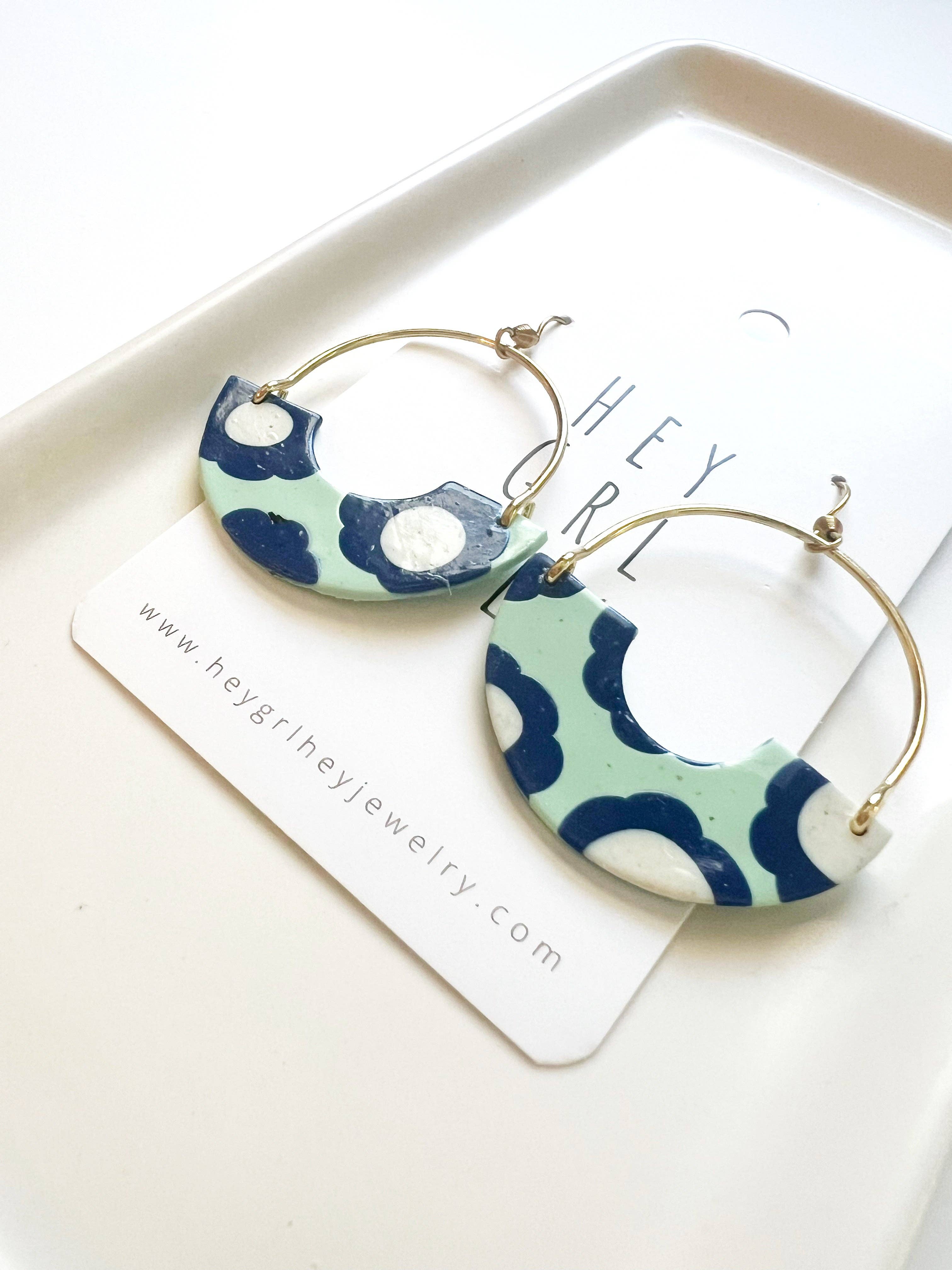 Hey Grl Hey Jewelry - Vente Boucles d'oreilles pendantes - Les boucles d'oreilles Daria2