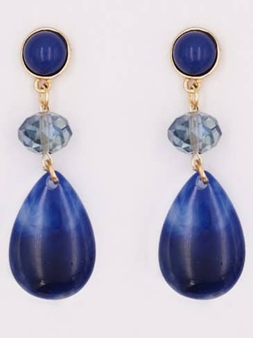 Colorful Resin Earrings for wholesale by Victoria Moda