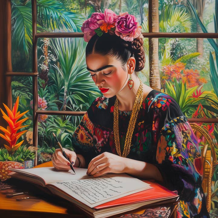 Fripperies – Großhandel Grußkarten für den Alltag – Frida Kahlo: Schreiben | Landkarte | Fripperies