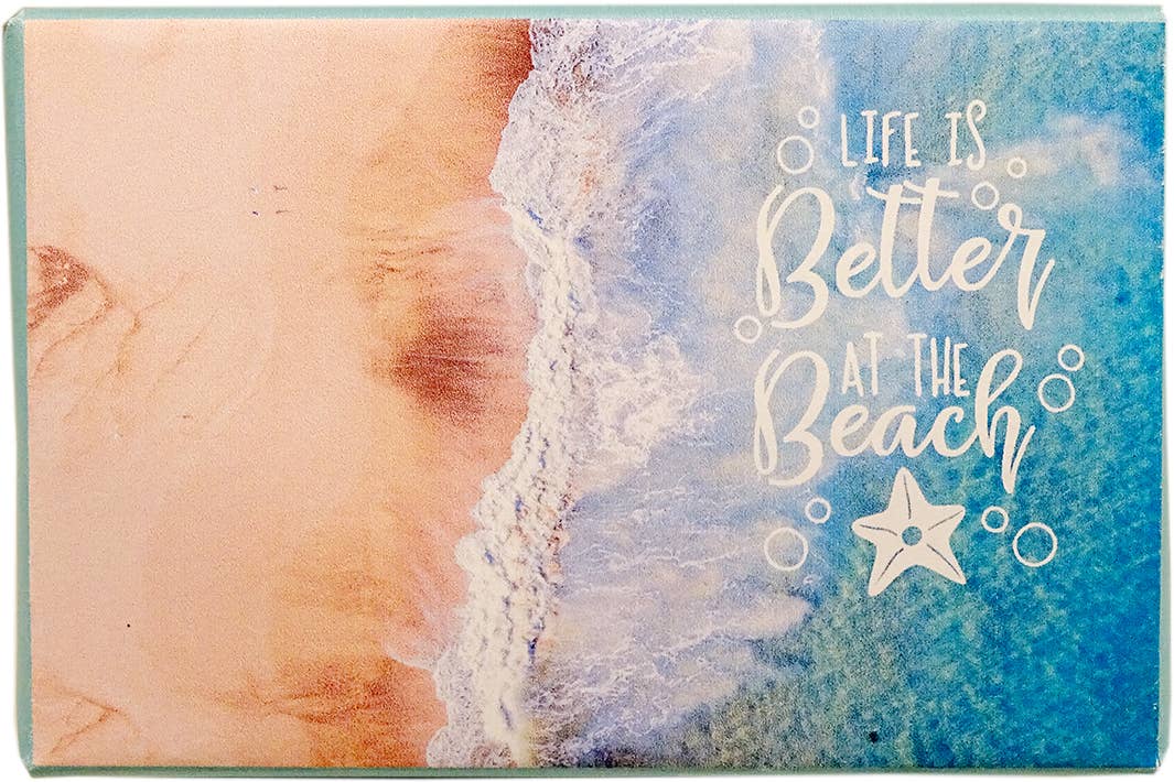 La Volve - Wholesale Bar Soap - LIFE BAR 50 -  ( BEACH ) LIFE IS BETTER AT THE BEACH0